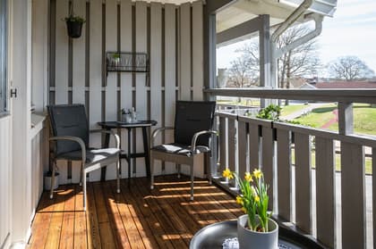 Balkong eller utsiktsbild