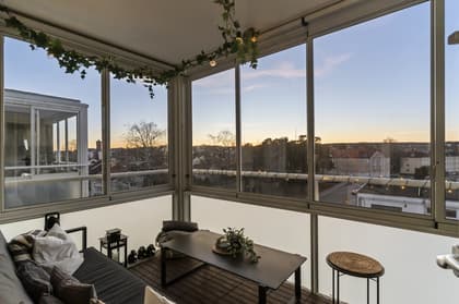 Balkong eller utsiktsbild