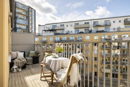 Balkong eller utsiktsbild