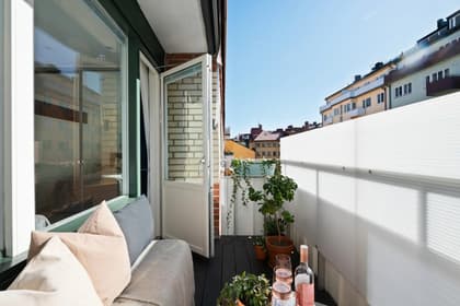 Balkong eller utsiktsbild