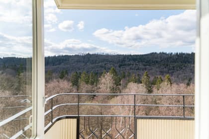 Balkong eller utsiktsbild