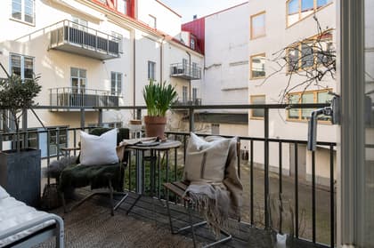 Balkong eller utsiktsbild