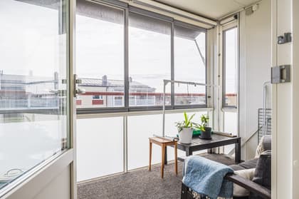 Balkong eller utsiktsbild