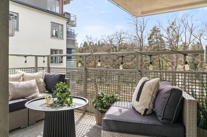 Balkong eller utsiktsbild