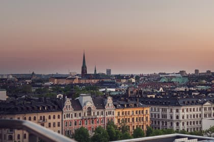 Balkong eller utsiktsbild