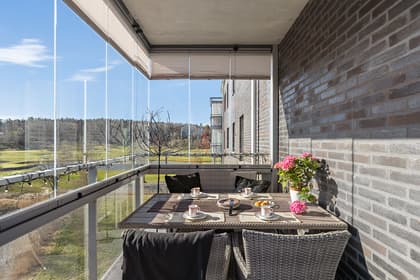 Balkong eller utsiktsbild