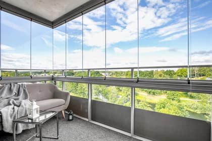 Balkong eller utsiktsbild