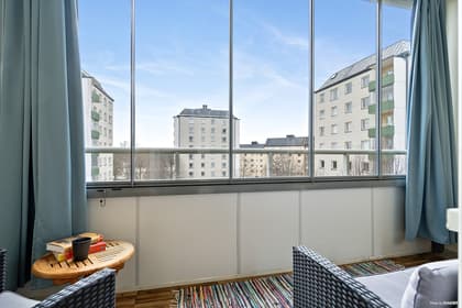 Balkong eller utsiktsbild