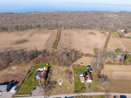 Illustrerad karta över fastigheten eller området