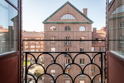 Balkong eller utsiktsbild