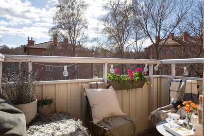 Balkong eller utsiktsbild