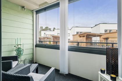 Balkong eller utsiktsbild