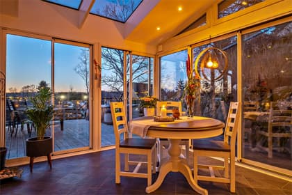 Balkong eller utsiktsbild