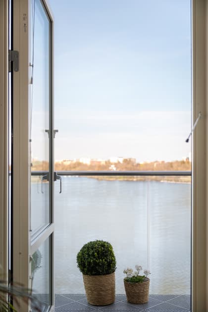 Balkong eller utsiktsbild