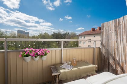 Balkong eller utsiktsbild