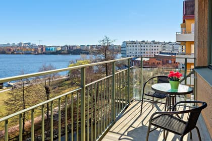 Balkong eller utsiktsbild