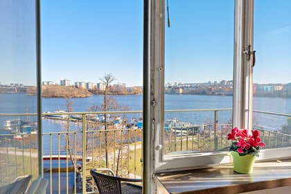 Balkong eller utsiktsbild