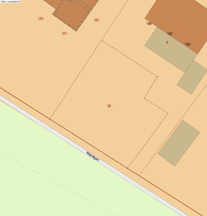 Illustrerad karta över fastigheten eller området