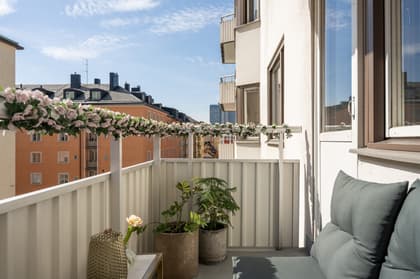 Balkong eller utsiktsbild