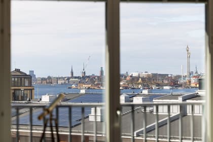 Balkong eller utsiktsbild