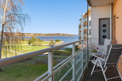 Balkong eller utsiktsbild