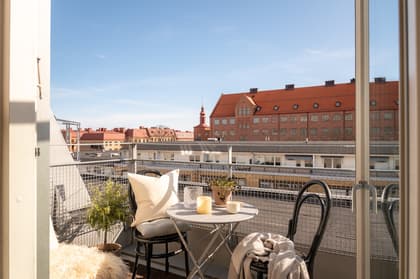 Balkong eller utsiktsbild