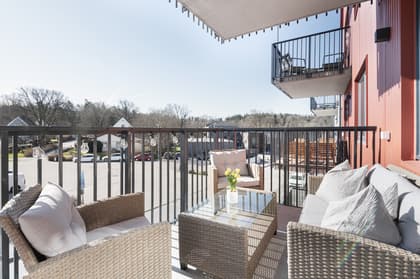 Balkong eller utsiktsbild