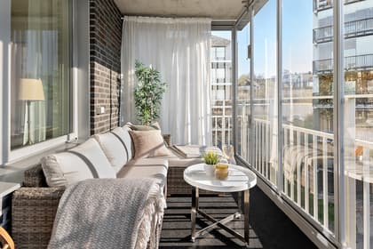 Balkong eller utsiktsbild