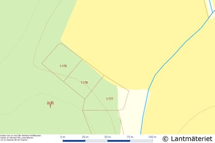 Illustrerad karta över fastigheten eller området