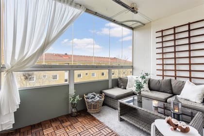 Balkong eller utsiktsbild