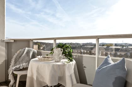 Balkong eller utsiktsbild