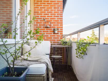 Balkong eller utsiktsbild