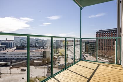 Balkong eller utsiktsbild