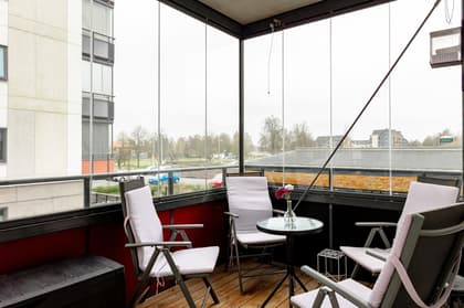 Balkong eller utsiktsbild