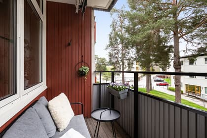 Balkong eller utsiktsbild