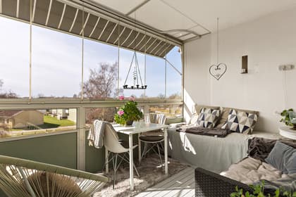 Balkong eller utsiktsbild