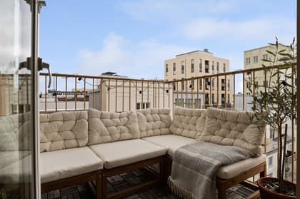 Balkong eller utsiktsbild