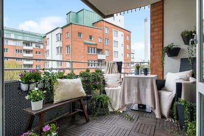 Balkong eller utsiktsbild