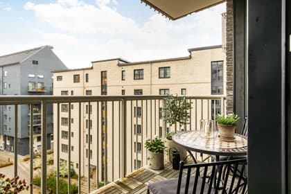 Balkong eller utsiktsbild