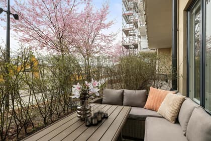 Balkong eller utsiktsbild