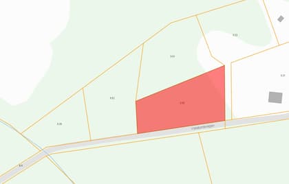 Illustrerad karta över fastigheten eller området