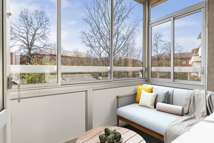 Balkong eller utsiktsbild