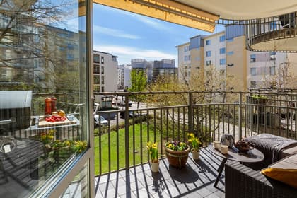 Balkong eller utsiktsbild