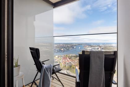 Balkong eller utsiktsbild