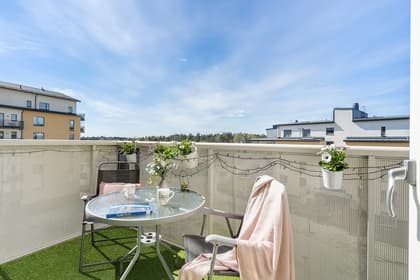 Balkong eller utsiktsbild