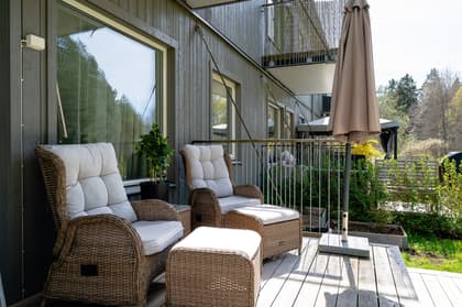 Balkong eller utsiktsbild