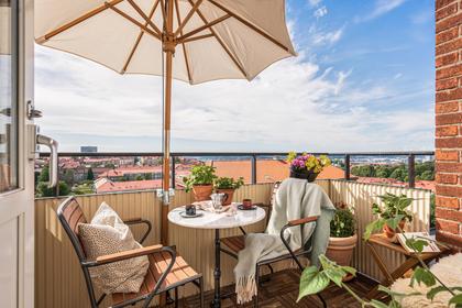 Balkong eller utsiktsbild