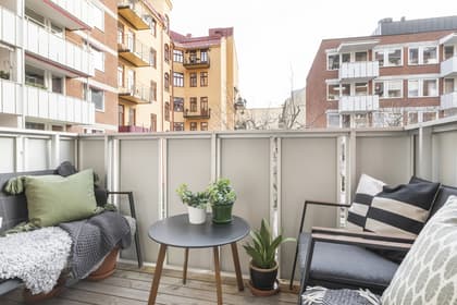 Balkong eller utsiktsbild