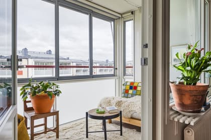 Balkong eller utsiktsbild