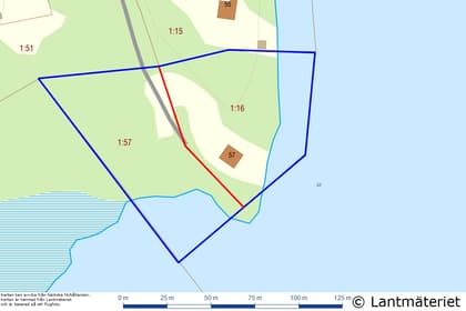 Illustrerad karta över fastigheten eller området